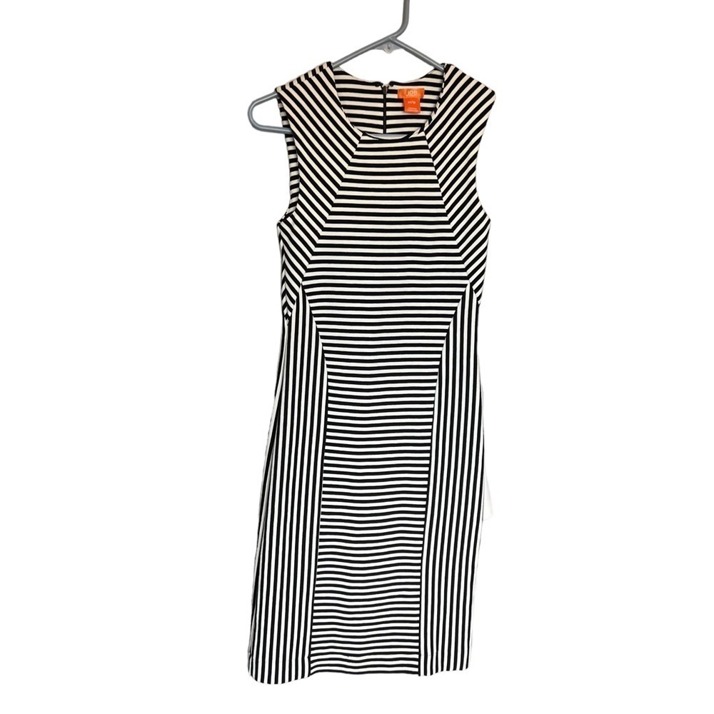 Joe Fresh Stripes Dress black/white size XS